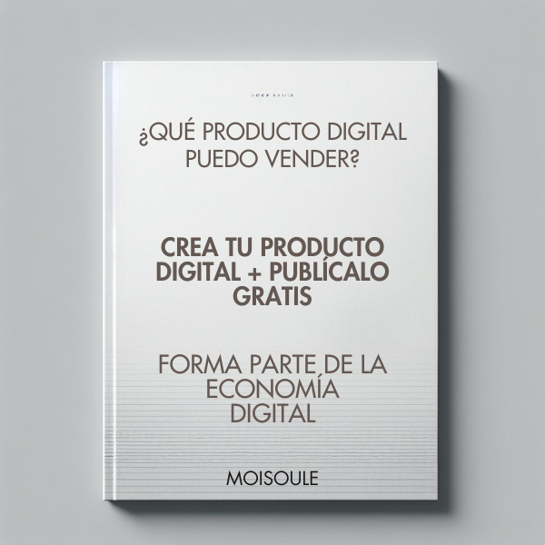 ¿Qué producto digital puedo vender? Crea Tu Producto Digital + Publícalo  Gratis Forma Parte de la Economía Digital